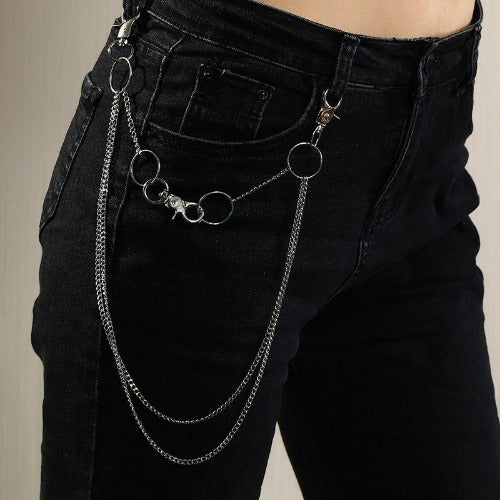 Double Loop Punk Hip Chain – Miles Underground