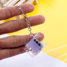 Load image into Gallery viewer, Boba Milk Tea Keychain
